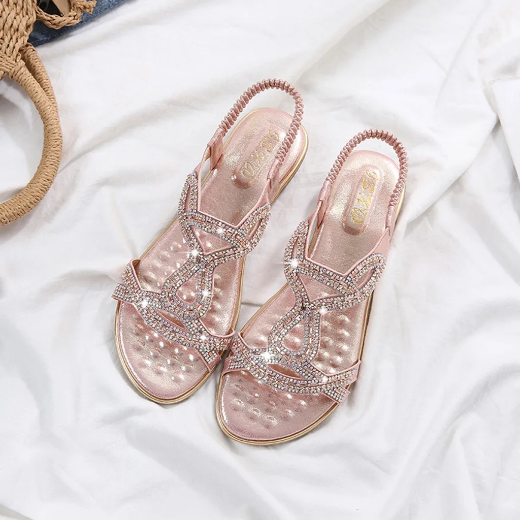 SAGACE Bohemian Sandals Women Bohemian Crystal Female Shoes Flat Beach Shoes For Ladies Sandal Casual Women Sandals Summer
SAGACE Bohemian Sandals Women Bohemian Crystal Female Shoes Flat Beach Shoes For Ladies Sandal Casual Women Sandals Summer