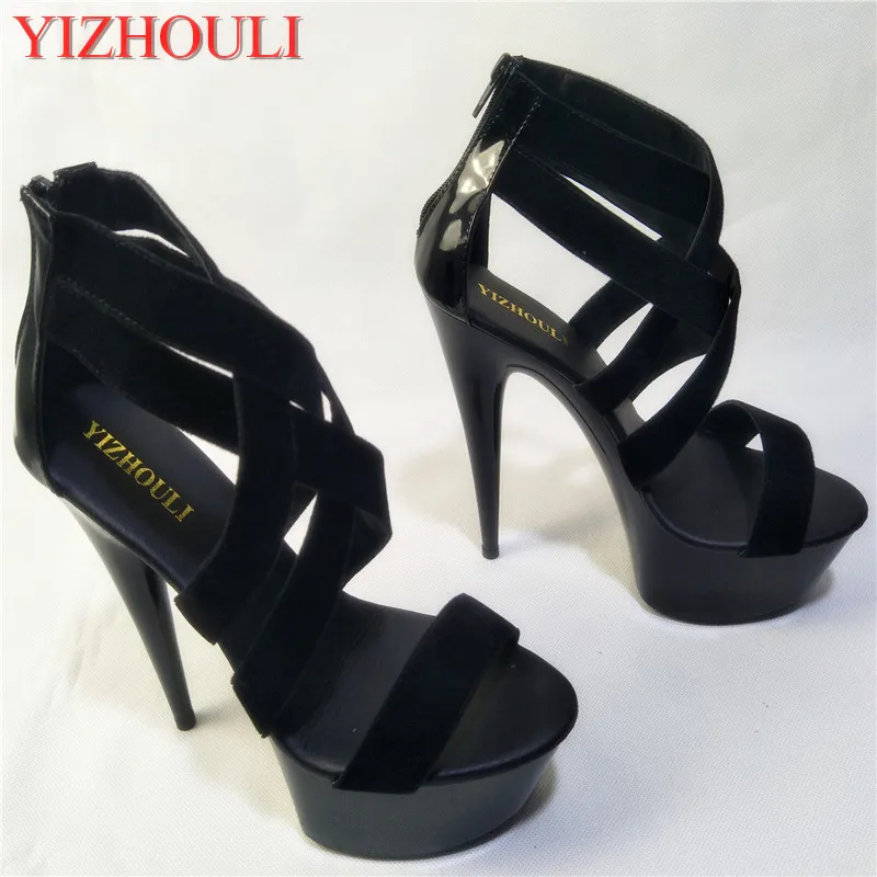 6 Inch fashionable sandals punk queen gladiator sexy shoes with big size 15 cm high heels
6 Inch fashionable sandals punk queen gladiator sexy shoes with big size 15 cm high heels