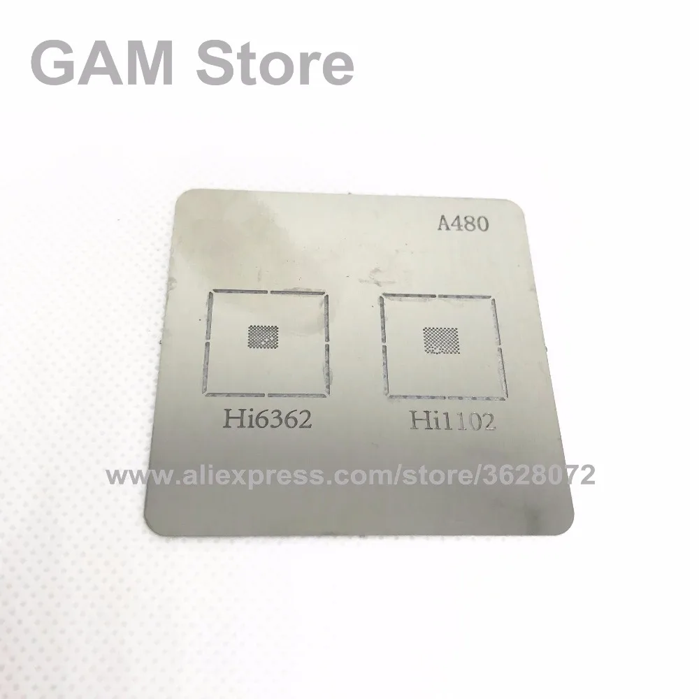 Hi6362 Hi1102 BGA трафарет IC чип шпильки паяльная станция прямого нагрева шаблон