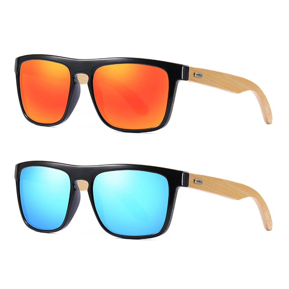 Classic Outdoor Shade Colorful Mirror Bamboo Polarized Sunglasses Custom Made Myopia Minus Prescription Polarized Lens -1 To -6
Classic Outdoor Shade Colorful Mirror Bamboo Polarized Sunglasses Custom Made Myopia Minus Prescription Polarized Lens -1 To -6