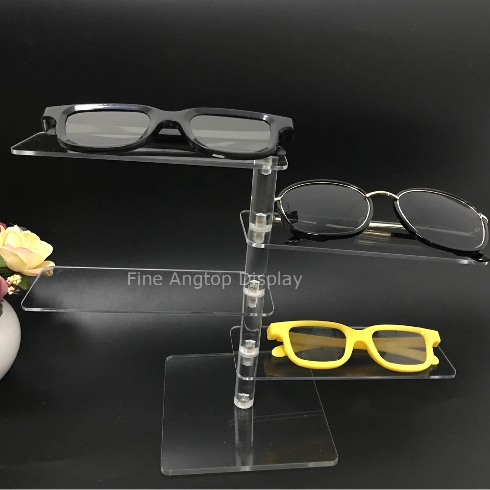 Transparent Sunglass Display Stand Holder Rack For Four Pairs Eyeglasses Optical Frame
Transparent Sunglass Display Stand Holder Rack For Four Pairs Eyeglasses Optical Frame