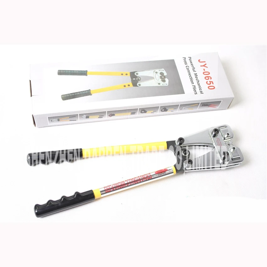 6-50MM2 Bending tool JY-0650 Manual Wire Bending Tool Manual compression tool with a long handle
6-50MM2 Bending tool JY-0650 Manual Wire Bending Tool Manual compression tool with a long handle