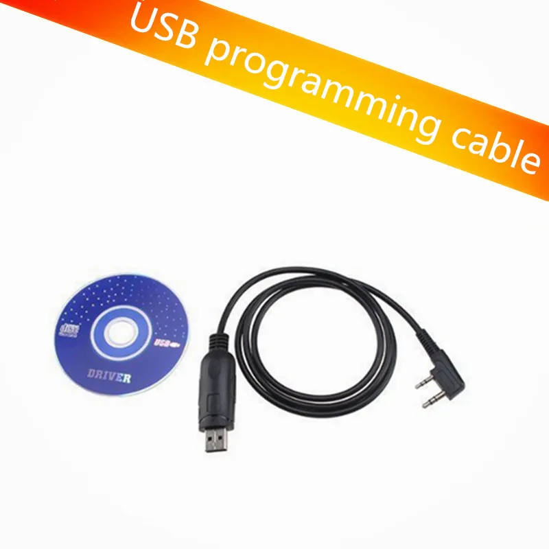 2 шт. WIN10 USB кабель для программирования BAOFENG 5R BF 888S 82 WLN KD C1 AP 100 UV 3R TG UV2 UVD 1P KENWOOD радио