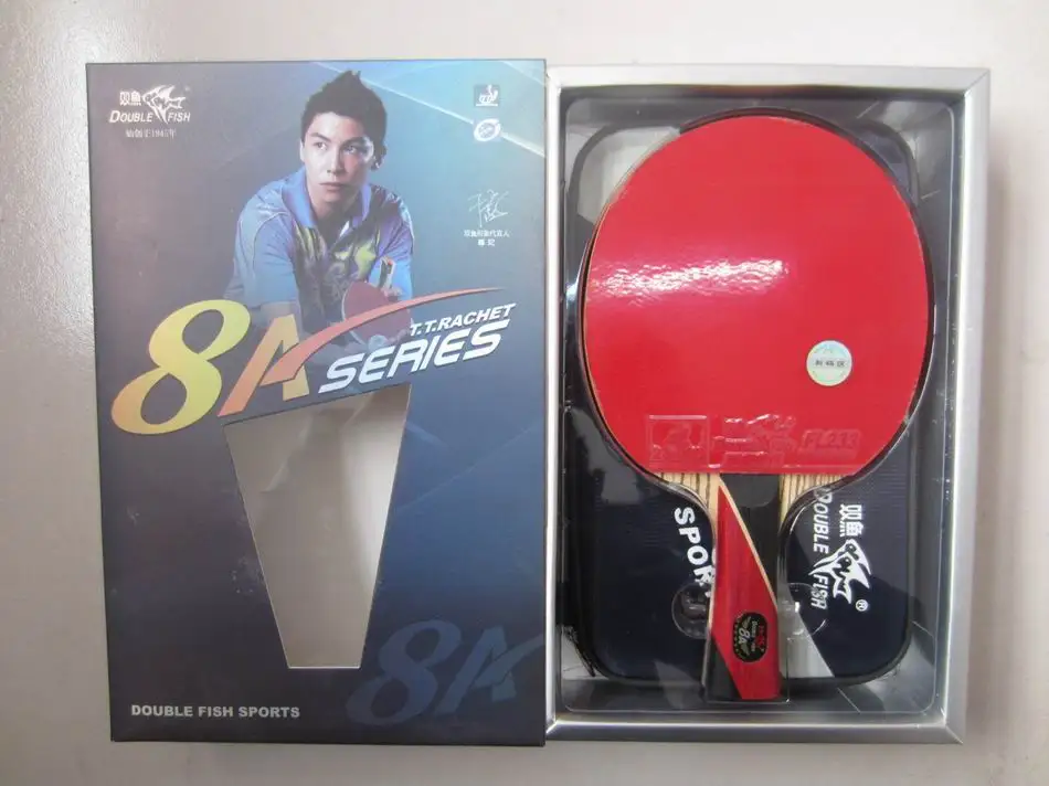 Original finished rackets double fish 8 stars 8ac table tennis rackets racquet sports carbon blade fast attack loop
Original finished rackets double fish 8 stars 8ac table tennis rackets racquet sports carbon blade fast attack loop