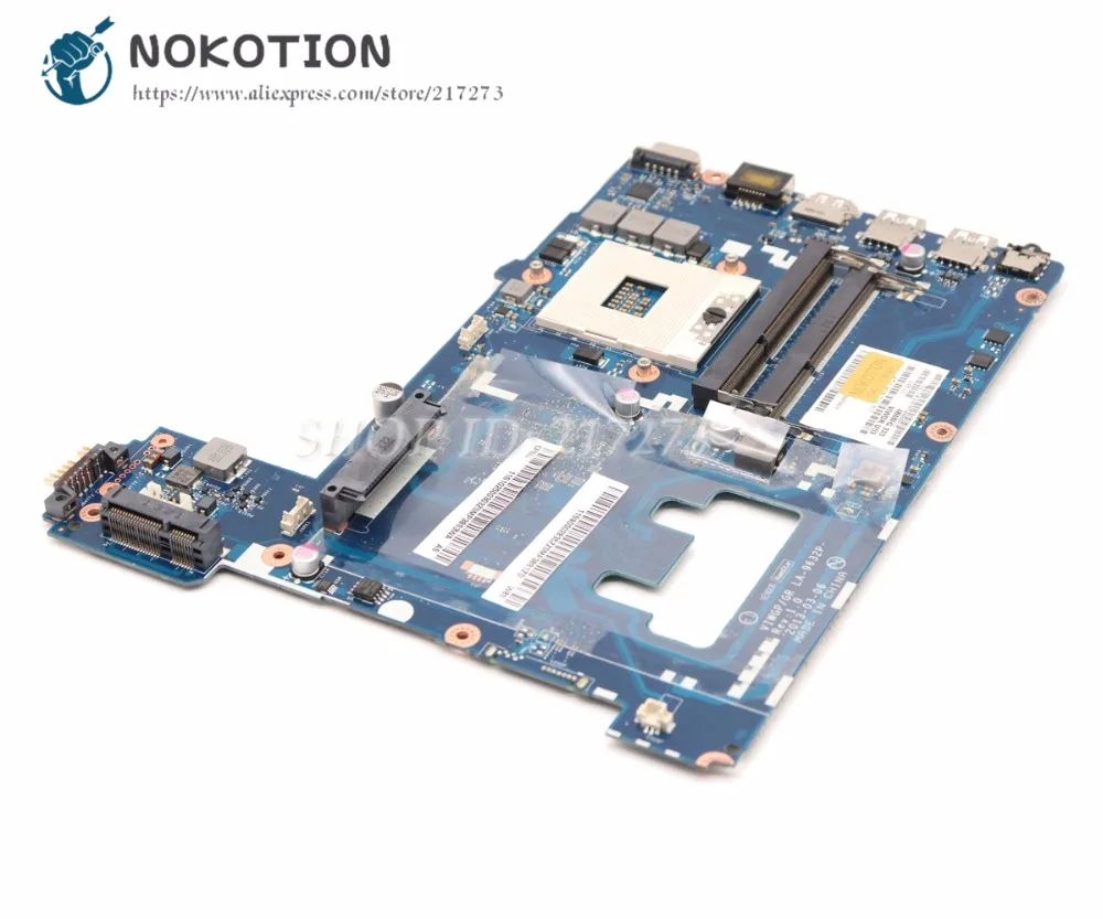 NOKOTION Main Board For Lenovo Ideapad G500 Laptop Motherboard VIWGP/GR LA-9632P HM76 gma hd DDR3
NOKOTION Main Board For Lenovo Ideapad G500 Laptop Motherboard VIWGP/GR LA-9632P HM76 gma hd DDR3