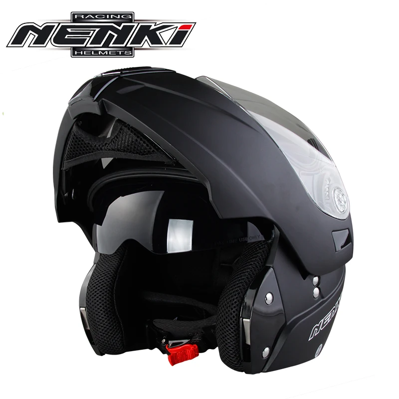NENKI Motorcycle Full Face Helmet Modular Flip Up Double Visor Helmet Moto Capacetes Motociclismo Motorbike Racing Riding Helmet
NENKI Motorcycle Full Face Helmet Modular Flip Up Double Visor Helmet Moto Capacetes Motociclismo Motorbike Racing Riding Helmet