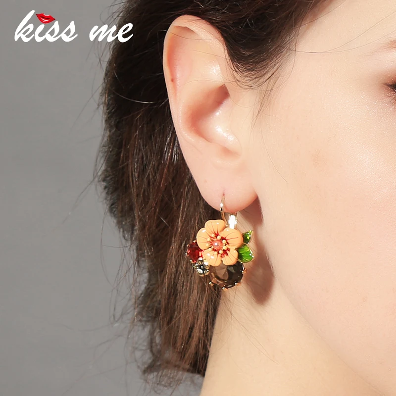 Ms Fashion Major Suit Joker Enamel Flowers Color Focus Piercing Earrings Factory Wholesale Drop Earrings for Women
Ms Fashion Major Suit Joker Enamel Flowers Color Focus Piercing Earrings Factory Wholesale Drop Earrings for Women