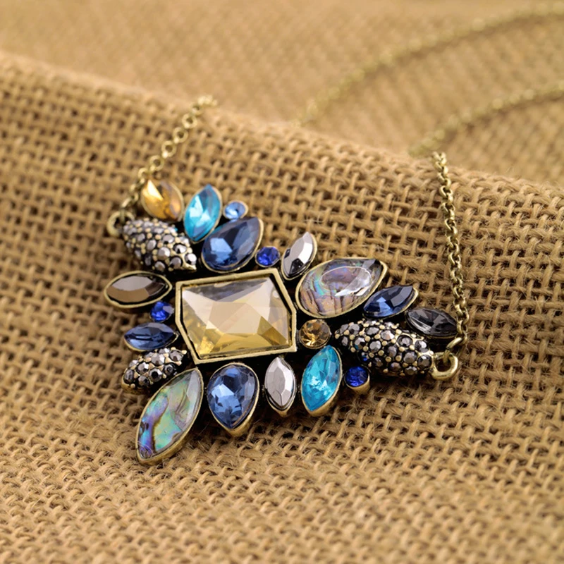 JUJIE Exquisite Rhinestone Pendants Necklaces For Women 2018 Wholesale Newest Fashion Thin Chain Collar Necklace Jewelry
JUJIE Exquisite Rhinestone Pendants Necklaces For Women 2018 Wholesale Newest Fashion Thin Chain Collar Necklace Jewelry
