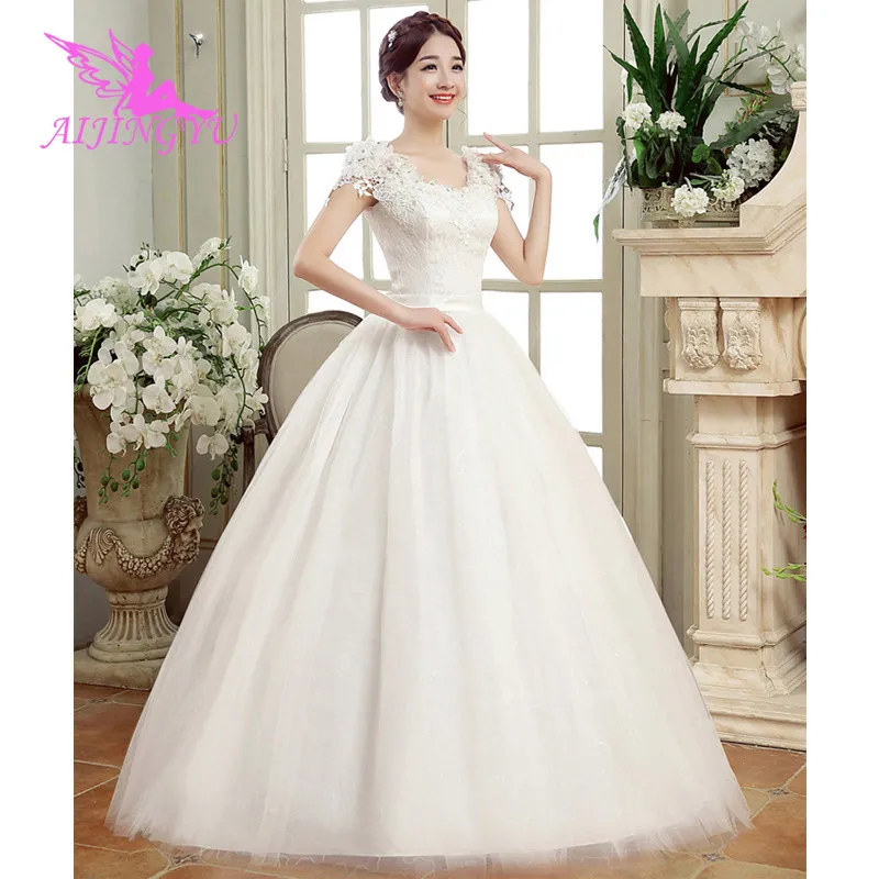 AIJINGYU 2021 custom made Customized new hot selling cheap ball gown lace up back formal bride dresses wedding dress FU208
AIJINGYU 2021 custom made Customized new hot selling cheap ball gown lace up back formal bride dresses wedding dress FU208