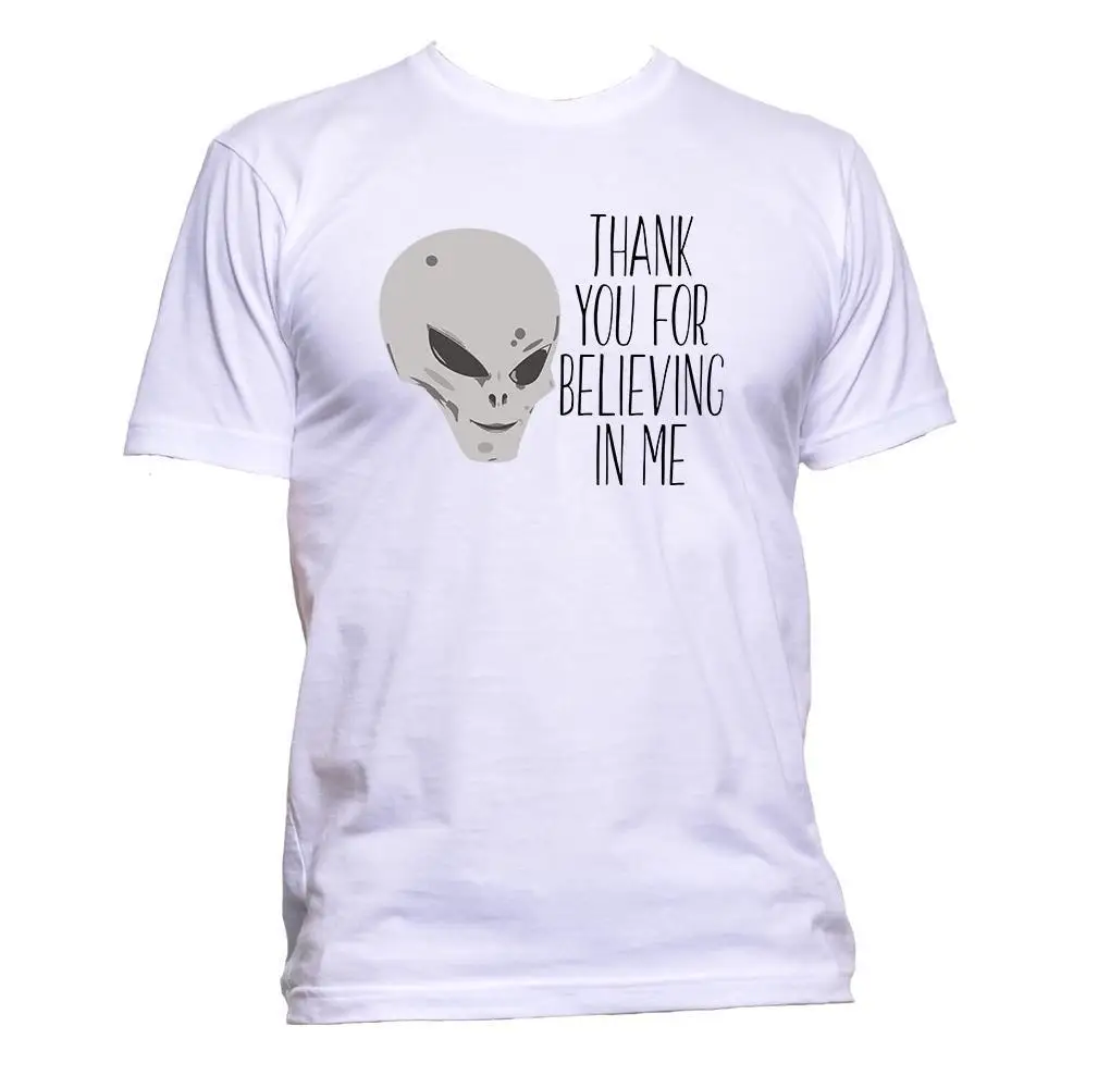 Print T Shirt Men Hot Thank You for Believing In Me Alien Slogan T-Shirt Mens Womens Unisex Fashion O-Neck T Shirt
Print T Shirt Men Hot Thank You for Believing In Me Alien Slogan T-Shirt Mens Womens Unisex Fashion O-Neck T Shirt