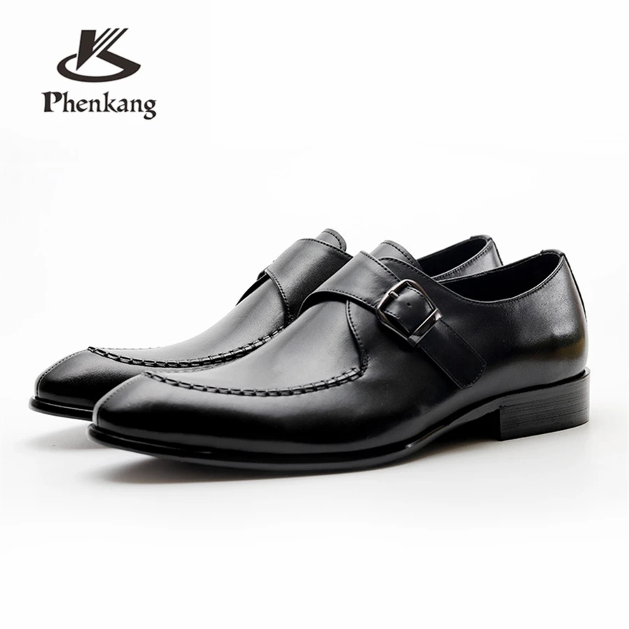Mens formal shoes Genuine leather oxford shoes for men dressing wedding men's brogues office shoes buckle male men shoes 2020
Mens formal shoes Genuine leather oxford shoes for men dressing wedding men's brogues office shoes buckle male men shoes 2020
