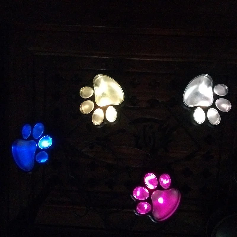 Solar Color Inserted Lawn Lamp Outdoor Garden Landscape Garden Lights 4 LED Energy Bear Paw Printed Decorative Lights
Solar Color Inserted Lawn Lamp Outdoor Garden Landscape Garden Lights 4 LED Energy Bear Paw Printed Decorative Lights