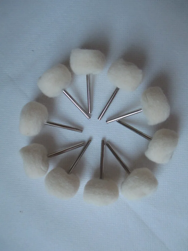 10 PCs 25MM Dia 3MM Fine Shank Wool Polishing Head 1" Grinding Jewelry Metals Wheels Buffing Felt Dremel Rotary Tool Accessories
10 PCs 25MM Dia 3MM Fine Shank Wool Polishing Head 1" Grinding Jewelry Metals Wheels Buffing Felt Dremel Rotary Tool Accessories