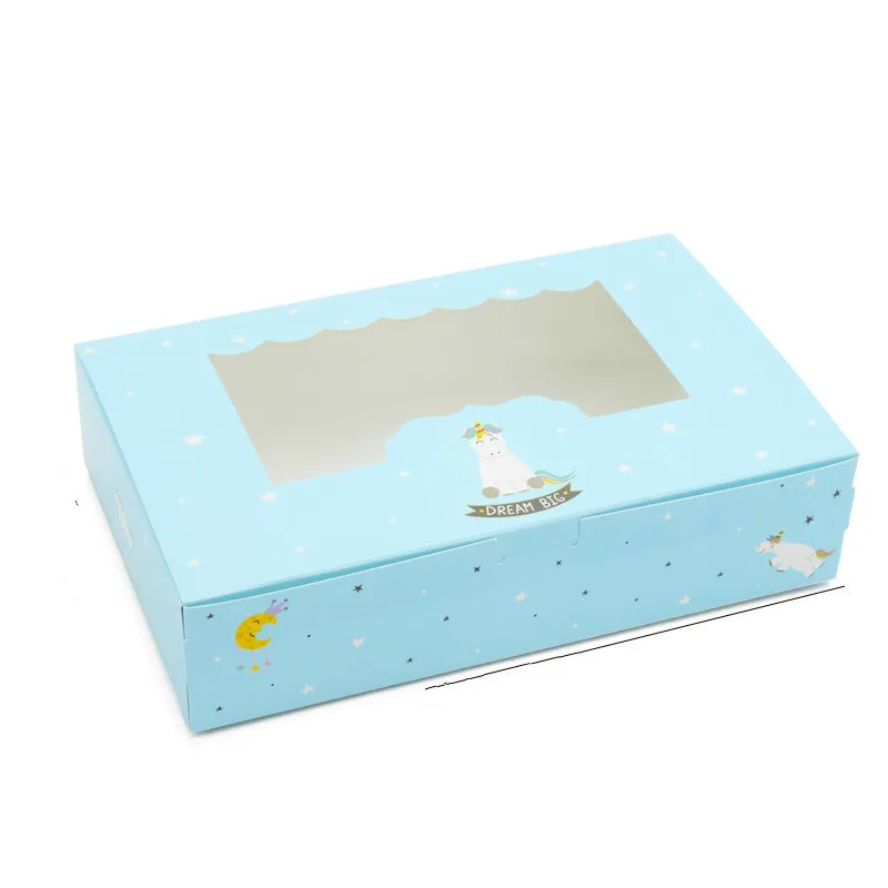 50 Pcs Unicorn Gift Paper Box Kids Birthday Wedding Party Kraft Paper Box With Window Cake Packaging Candy Cookies Cupcake Boxes
50 Pcs Unicorn Gift Paper Box Kids Birthday Wedding Party Kraft Paper Box With Window Cake Packaging Candy Cookies Cupcake Boxes