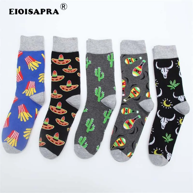 Novelty Cool Funny Cactus French Fries Men Socks Street Hip Hop Socks Unisex Harajuku Divertidos Skateboard Chaussette Homme
Novelty Cool Funny Cactus French Fries Men Socks Street Hip Hop Socks Unisex Harajuku Divertidos Skateboard Chaussette Homme