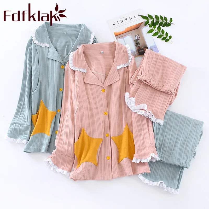 New Maternity Pajamas For Pregnant Women Spring Autumn Cotton Maternity Suit Nursing Pajama Breastfeeding Sleepwear Fdfklak
New Maternity Pajamas For Pregnant Women Spring Autumn Cotton Maternity Suit Nursing Pajama Breastfeeding Sleepwear Fdfklak