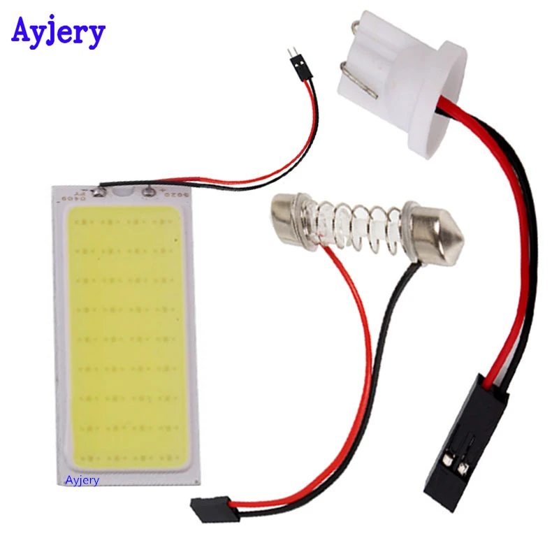 AYJERY! Высокая мощность 100 шт. COB чипы 36 Smd 12V Festoon T10 адаптер белый светильник для чтения номерной знак светодиодный внутренний купольный светил...
AYJERY! Высокая мощность 100 шт. COB чипы 36 Smd 12V Festoon T10 адаптер белый светильник для чтения номерной знак светодиодный внутренний купольный светил...