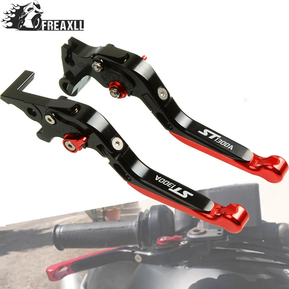 CNC Aluminum Motorcycle Handlebar Grips Brake Clutch Levers Adjustable Folding Extendable For Honda ST1300A ST 1300 A 2003-2007
CNC Aluminum Motorcycle Handlebar Grips Brake Clutch Levers Adjustable Folding Extendable For Honda ST1300A ST 1300 A 2003-2007