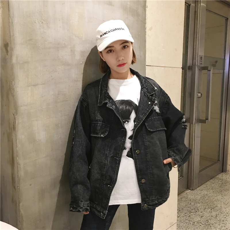 2018 New Spring Autumn Hot sale Loose style fashion casual popular pure women denim Jacket Cheap wholesale H51-180726
2018 New Spring Autumn Hot sale Loose style fashion casual popular pure women denim Jacket Cheap wholesale H51-180726