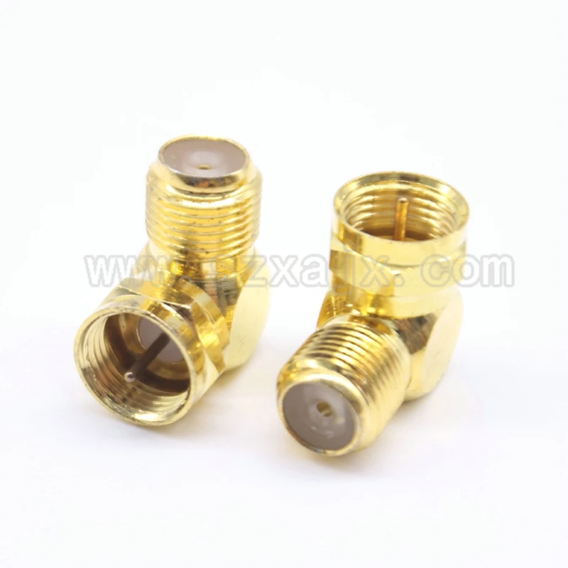 5PCs 90 Degree F Male To F Female Connector Gold plated Adapter Coax Connector Coupler CCTV Camera Free shipping
5PCs 90 Degree F Male To F Female Connector Gold plated Adapter Coax Connector Coupler CCTV Camera Free shipping