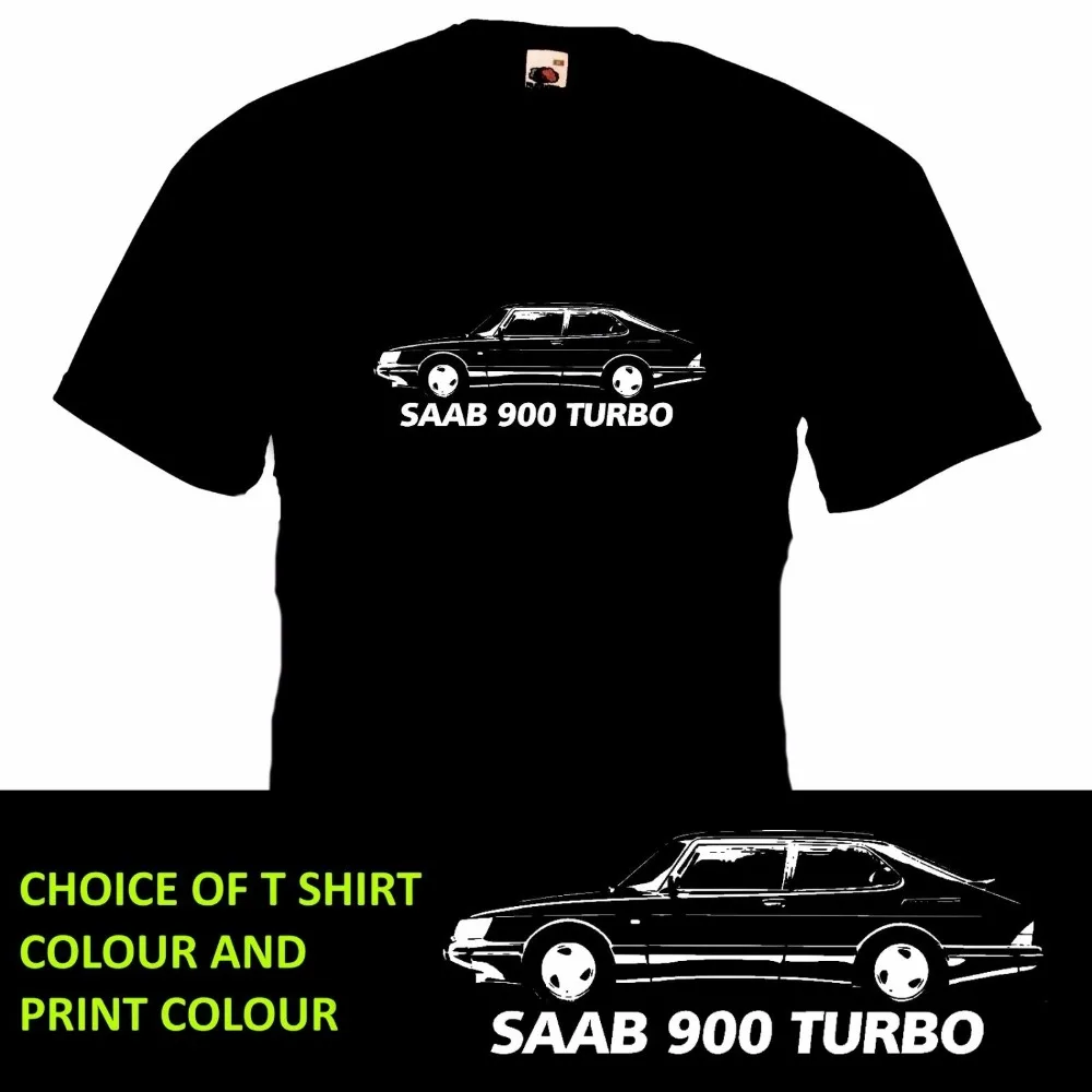 Лидер продаж 2019 летняя стильная футболка SAAB 900 TURBO в стиле ретро вдохновленная