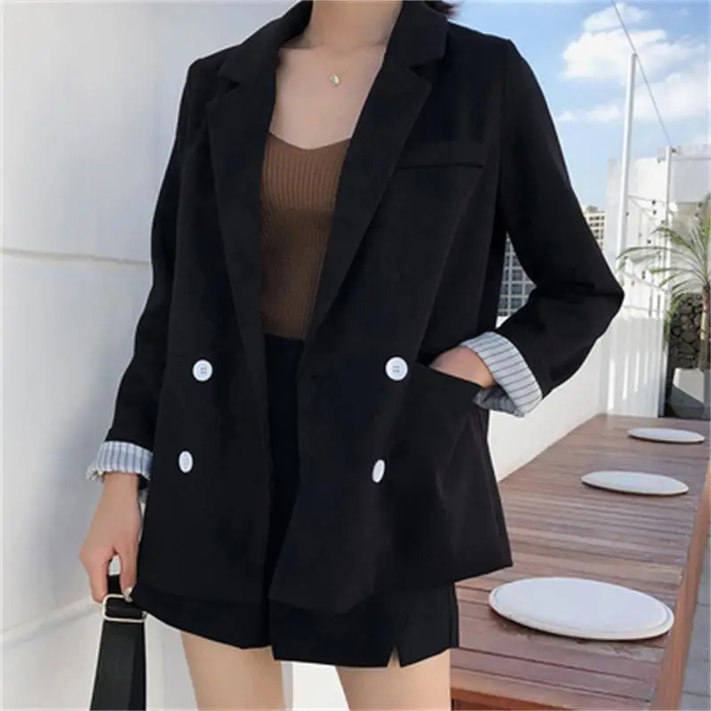 Spring Women Blazers women Coat New autumn Casual Jacket Long Sleeve Loose Suit Lady Blazers Work Wear female Blazers women
Spring Women Blazers women Coat New autumn Casual Jacket Long Sleeve Loose Suit Lady Blazers Work Wear female Blazers women