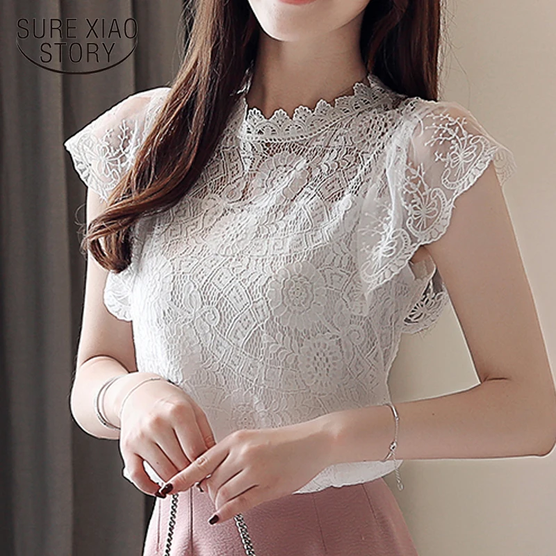 camisas mujer chemisier femme blouses woman 2019 Short sleeve women blouse hollow lace blouse women tops white blouse 4075 50
camisas mujer chemisier femme blouses woman 2019 Short sleeve women blouse hollow lace blouse women tops white blouse 4075 50