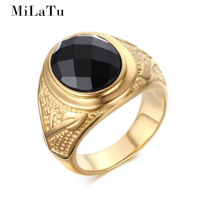 Dropshipping Men Black Stone Wedding Bands Gold Color Stainless Steel Engagement Ring Male Casting Jewelry Alliance R391G
Dropshipping Men Black Stone Wedding Bands Gold Color Stainless Steel Engagement Ring Male Casting Jewelry Alliance R391G
