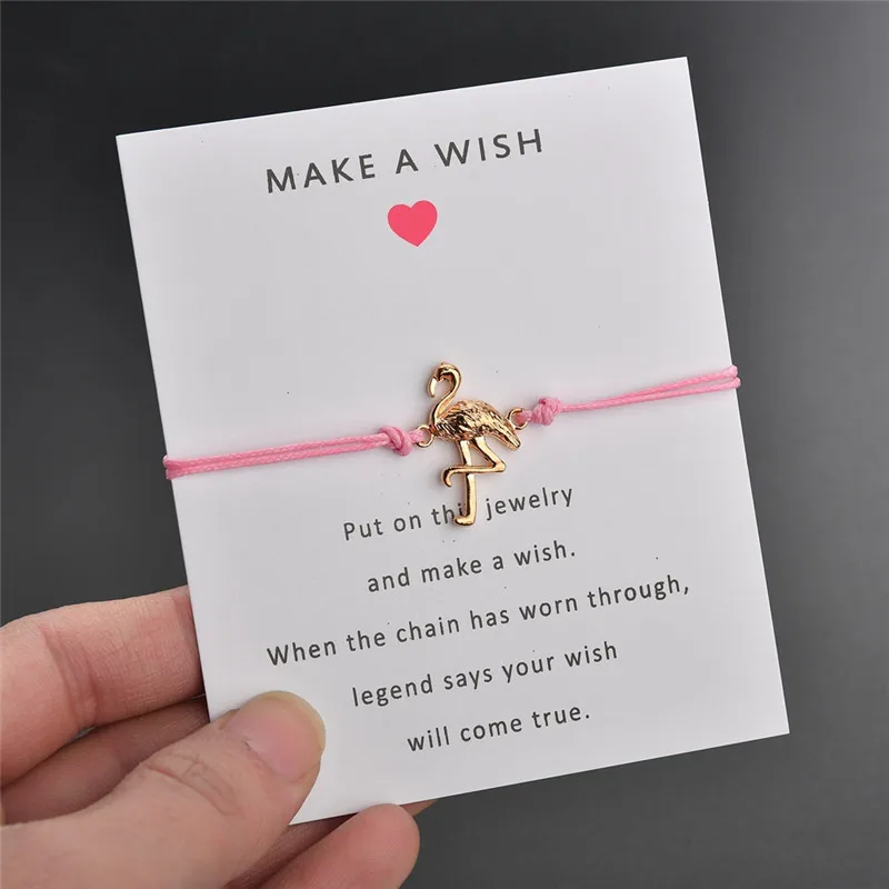 7 Colors Flamingo Charm Bracelets for Women Men Children Lucky Red String Friendship Wish Bracelets Jewelry Gift Adjustable
7 Colors Flamingo Charm Bracelets for Women Men Children Lucky Red String Friendship Wish Bracelets Jewelry Gift Adjustable