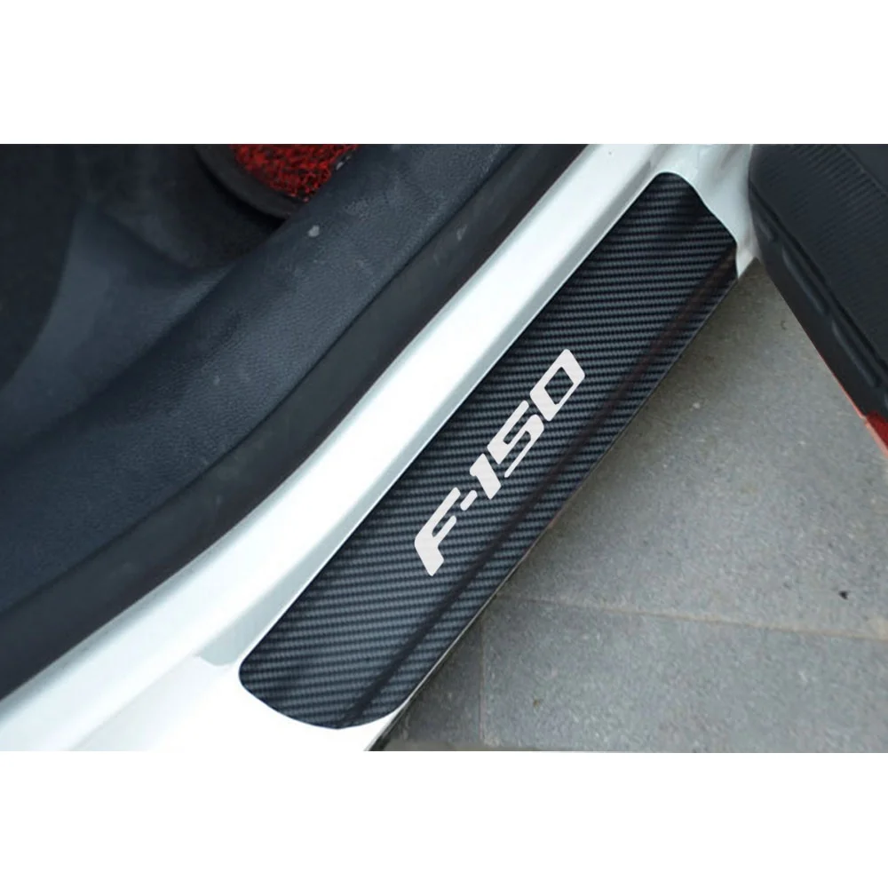 Carbon Fiber Vinyl Sticker Car Door Sill Protector Scuff Plate For FORD F150 F-150 Car Accessories
Carbon Fiber Vinyl Sticker Car Door Sill Protector Scuff Plate For FORD F150 F-150 Car Accessories