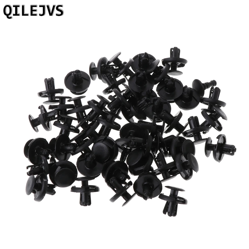QILEJVS 50 Pcs 7mm Hole Black Plastic Rivet Fastener Bumper Fender Push Clip For Suzuki Alto
QILEJVS 50 Pcs 7mm Hole Black Plastic Rivet Fastener Bumper Fender Push Clip For Suzuki Alto