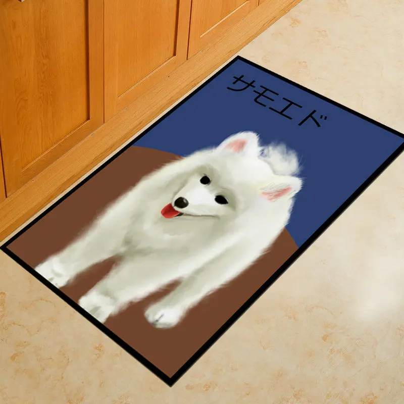 Lovely 3D Animal Printed Dog Carpets Kitchen Bathroom Mat Anti-Slip Floor Mat Outdoor Rugs Modern Door Mat for Chindren Room
Lovely 3D Animal Printed Dog Carpets Kitchen Bathroom Mat Anti-Slip Floor Mat Outdoor Rugs Modern Door Mat for Chindren Room