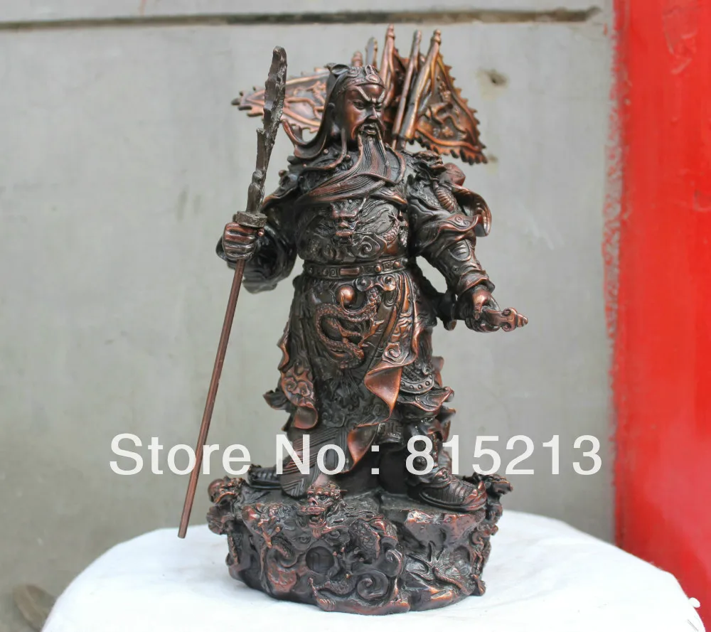 wang 00075 Chinese Folk Civilization Red Bronze statue GuanGong GuanYu Military viceroy
wang 00075 Chinese Folk Civilization Red Bronze statue GuanGong GuanYu Military viceroy