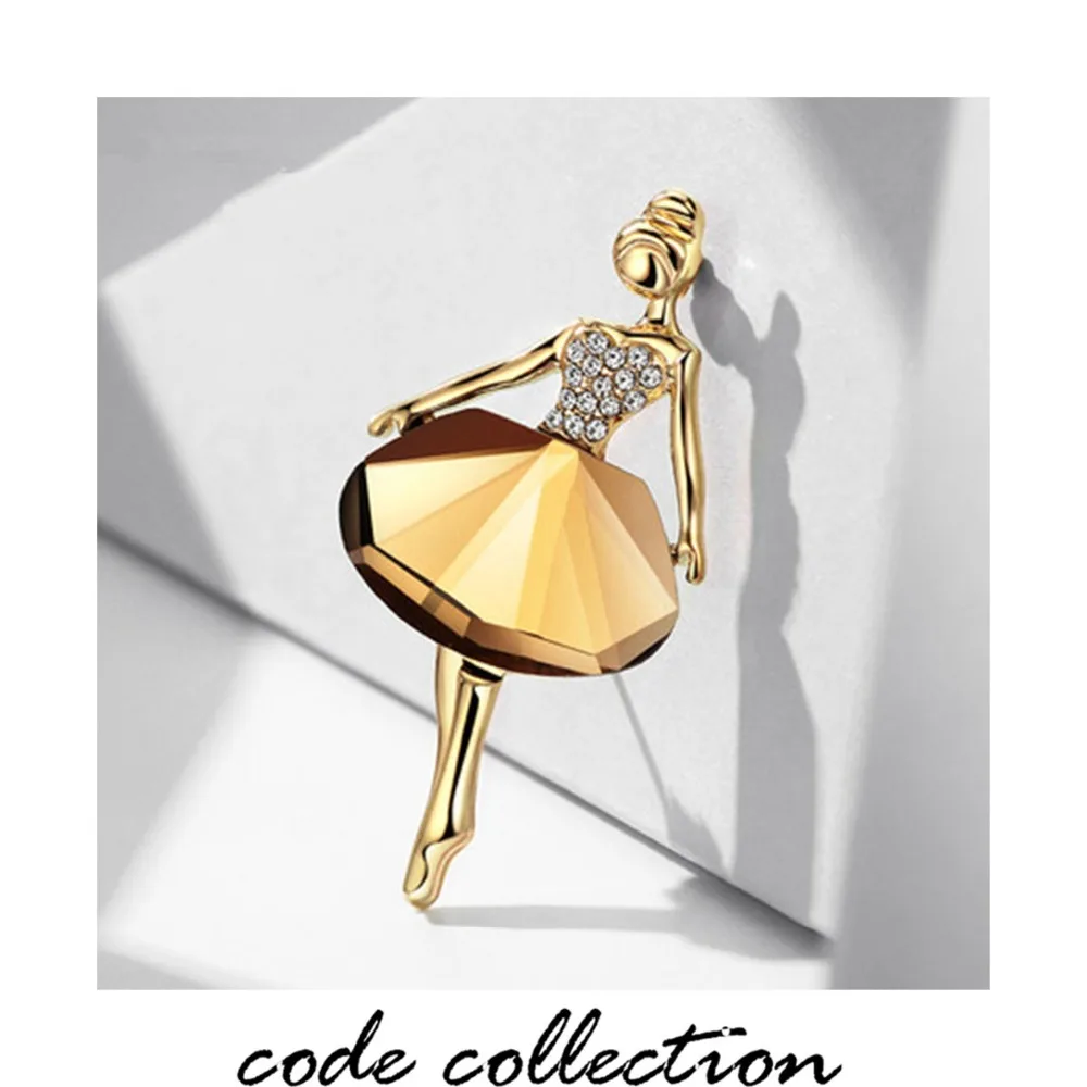 NEW Sweet Large Crystal Brooch Ballet Dancing Girl For Women Girl Suit Cardigan Sweater Lapel Badge Pins Boutonniere Accessories
NEW Sweet Large Crystal Brooch Ballet Dancing Girl For Women Girl Suit Cardigan Sweater Lapel Badge Pins Boutonniere Accessories