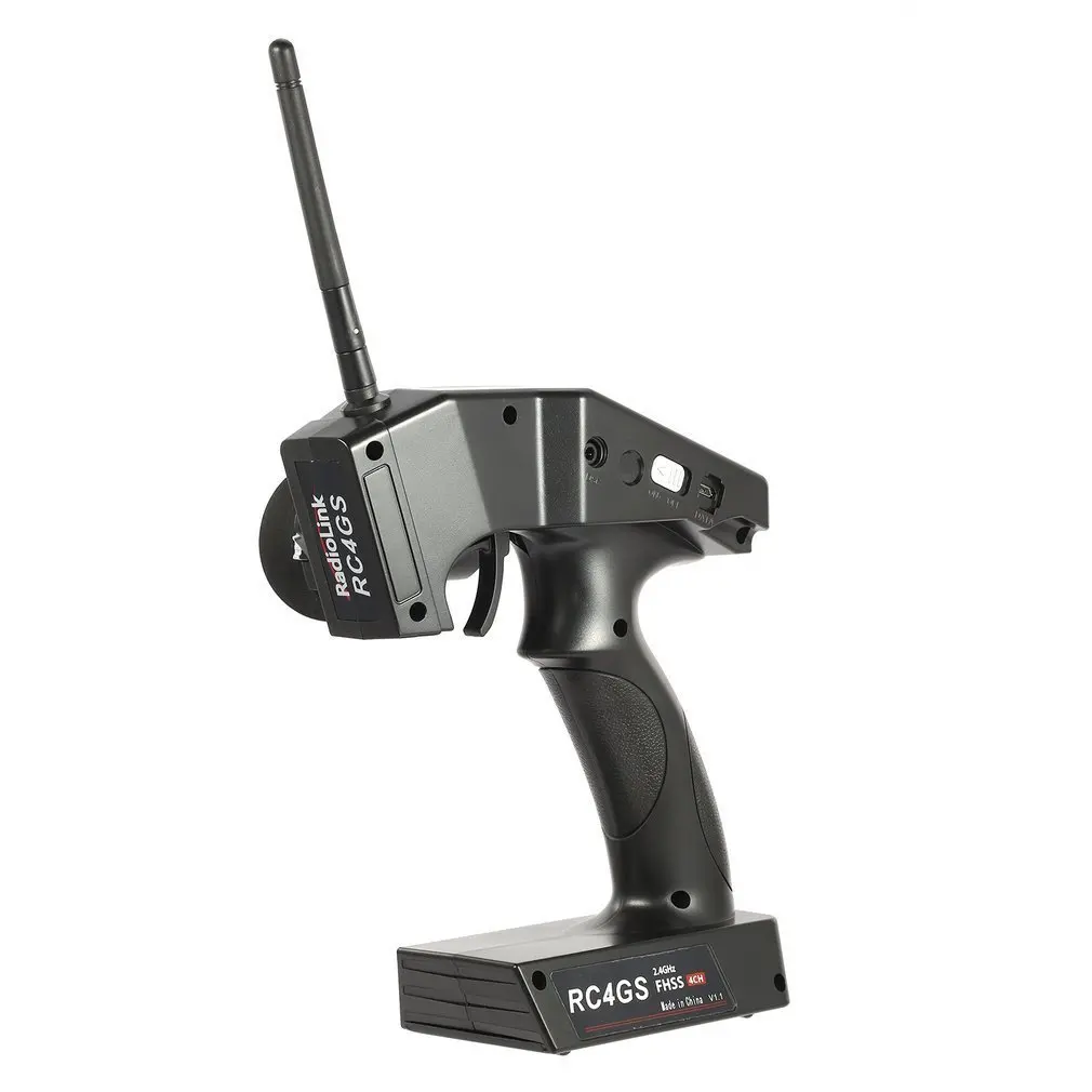 RadioLink RC4GS 2.4G 4CH 400M Distance Remote Controller Transmitter + R6Fg Gyro Inside Receiver for RC Car Boat
RadioLink RC4GS 2.4G 4CH 400M Distance Remote Controller Transmitter + R6Fg Gyro Inside Receiver for RC Car Boat