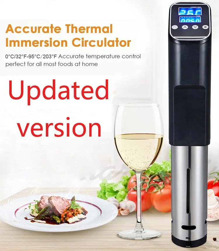 Sous Vide погружной циркулятор вакуумная пищевая плита ЖК цифровой дисплей Кухонная
