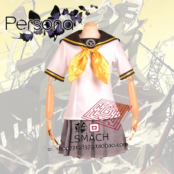 Shin Megami Tensei Persona 4 The Ultimate in Mayonaka Arena Cosplay Costume top+skirt
Shin Megami Tensei Persona 4 The Ultimate in Mayonaka Arena Cosplay Costume top+skirt