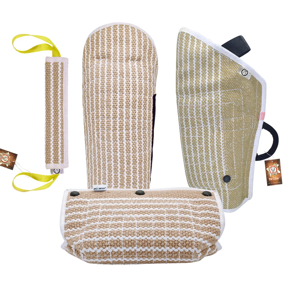Dog Training Agility Equipment Pet Bite Tug Jute Bite Sleeve For Training Young Malinois German Shepherd Rottweiler
Dog Training Agility Equipment Pet Bite Tug Jute Bite Sleeve For Training Young Malinois German Shepherd Rottweiler