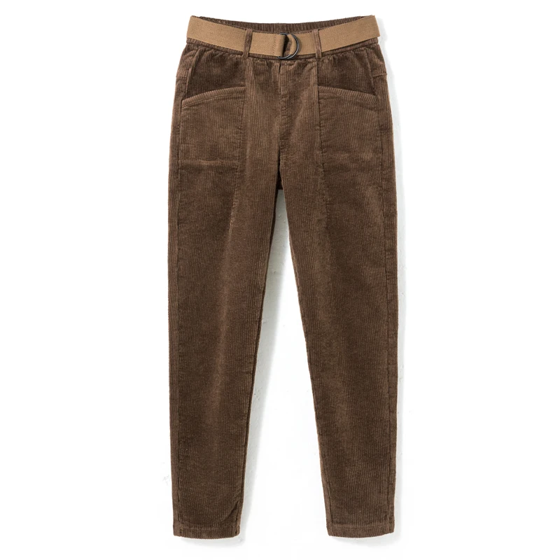 YNZZU 2019 Autumn Winter Warm Corduroy pants High waist Solid With belt female Pencil pants High quality Casual Trousers YB365
YNZZU 2019 Autumn Winter Warm Corduroy pants High waist Solid With belt female Pencil pants High quality Casual Trousers YB365