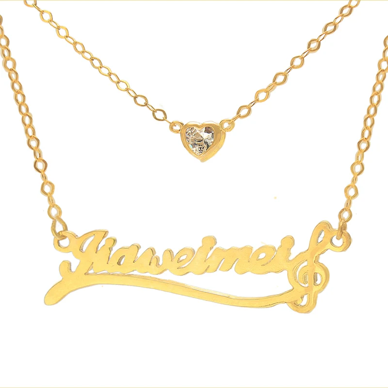 Wholesale 925 Silver Name Necklace Personalized Stack Chain Music Note Crystal Heart Charm Custom Jewelry Christmas Gift
Wholesale 925 Silver Name Necklace Personalized Stack Chain Music Note Crystal Heart Charm Custom Jewelry Christmas Gift