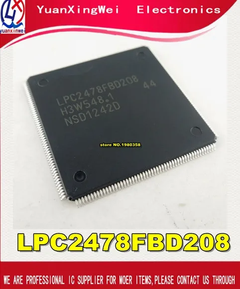 Бесплатная доставка 5 шт./лот LPC2478FBD208 LPC2478 QFP208 | Электроника