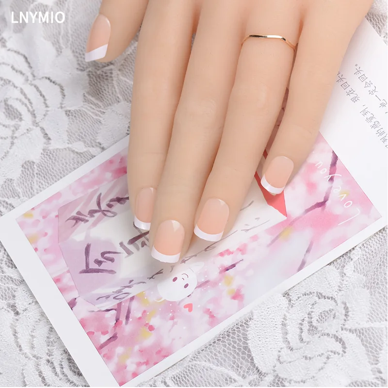 Прямая продажа накладных ногтей во французском стиле, накладные ногти для украшения ногтей, накладные ногти для ежедневного использования
Прямая продажа накладных ногтей во французском стиле, накладные ногти для украшения ногтей, накладные ногти для ежедневного использования