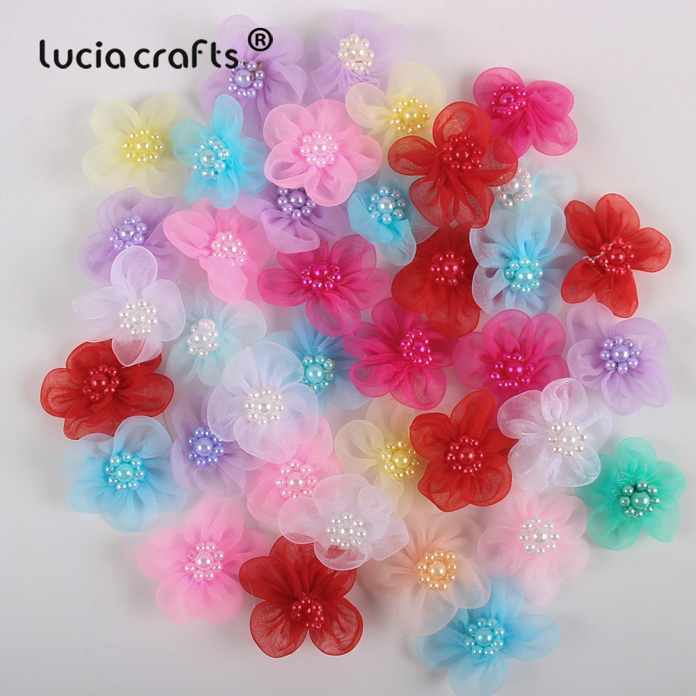 Lucia crafts 30mm Organza Bowknots Headwear Material Rosette DIY Hair-bow Garment Sewing Accessories 12pcs/24pcs B0901
Lucia crafts 30mm Organza Bowknots Headwear Material Rosette DIY Hair-bow Garment Sewing Accessories 12pcs/24pcs B0901