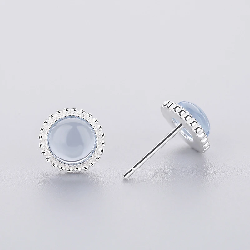 PONYKISS Trendy S925 Sterling Silver Minimalist Zircon Cute Round Stud Earrings Women Fine Jewelry Accessory Birthday Party 
PONYKISS Trendy S925 Sterling Silver Minimalist Zircon Cute Round Stud Earrings Women Fine Jewelry Accessory Birthday Party
