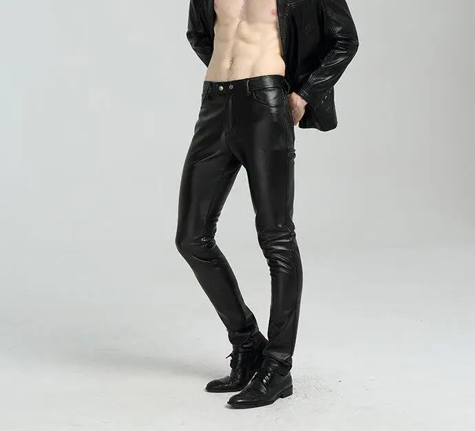 Splice waterproof winter fashion motorcycle faux leather pants mens feet pants pu trousers men pantalon homme black big size
Splice waterproof winter fashion motorcycle faux leather pants mens feet pants pu trousers men pantalon homme black big size