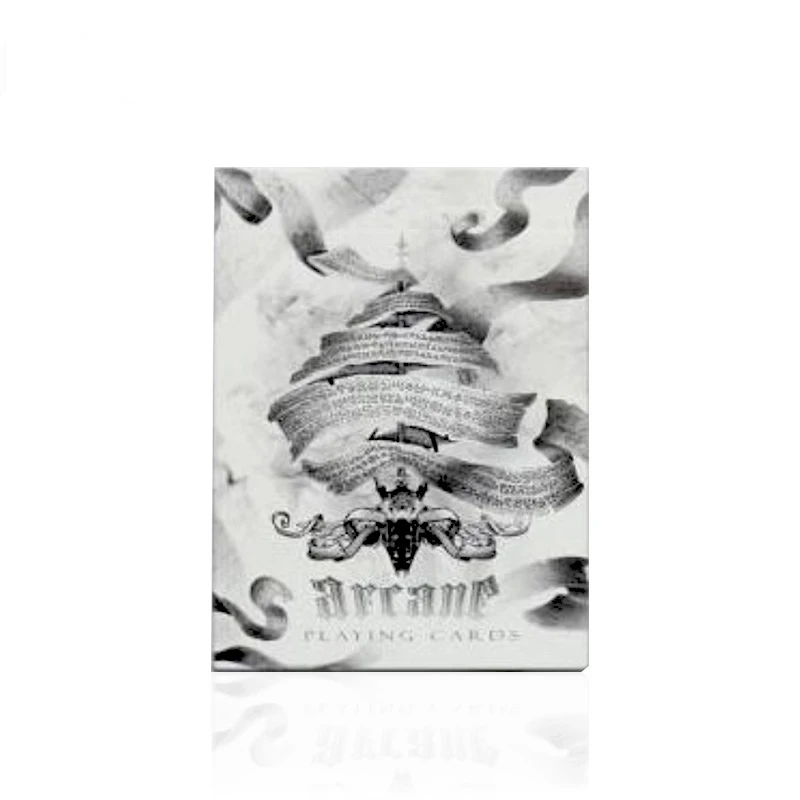 Игральные карты Arcane ellusionst волшебные трюки реквизит черного или белого цвета|card