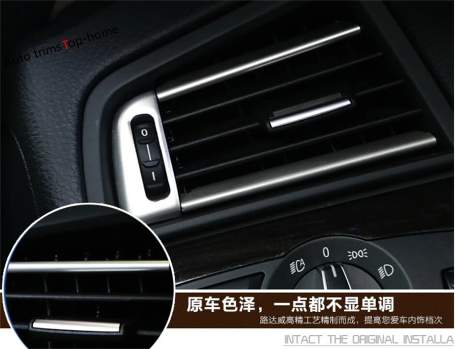 Yimaautotrims Front Air Conditioning AC Vent Outlet Cover Trim 13 Pcs Fit For BMW 5 Series 520i 525i 530i F10 F18 2011 - 2016
Yimaautotrims Front Air Conditioning AC Vent Outlet Cover Trim 13 Pcs Fit For BMW 5 Series 520i 525i 530i F10 F18 2011 - 2016