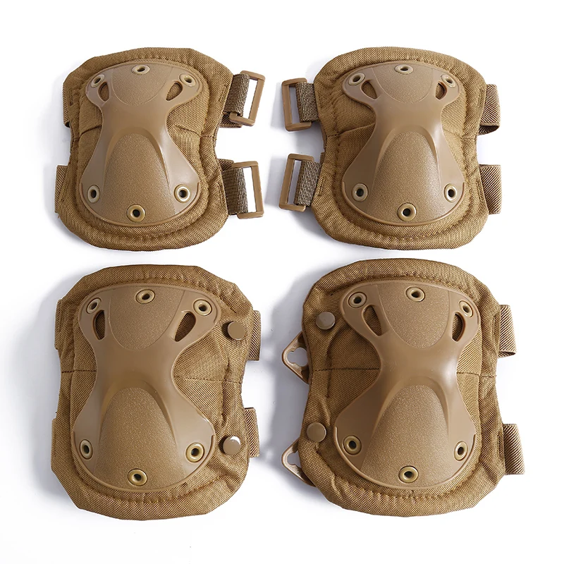 Tactical Adjustable Knee Elbow Protector Pads Set Airsoft Elbow Support Sports Hunting Shooting Protective Gear
Tactical Adjustable Knee Elbow Protector Pads Set Airsoft Elbow Support Sports Hunting Shooting Protective Gear