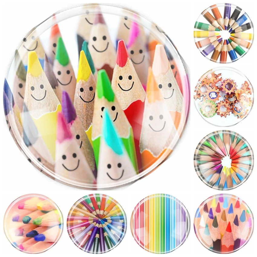 Handmade 6 Size Glass Mixed Crayon Pencil Flatback Camo Cabochon Domed DIY Jewelry Charm Photo Pendant Setting
Handmade 6 Size Glass Mixed Crayon Pencil Flatback Camo Cabochon Domed DIY Jewelry Charm Photo Pendant Setting