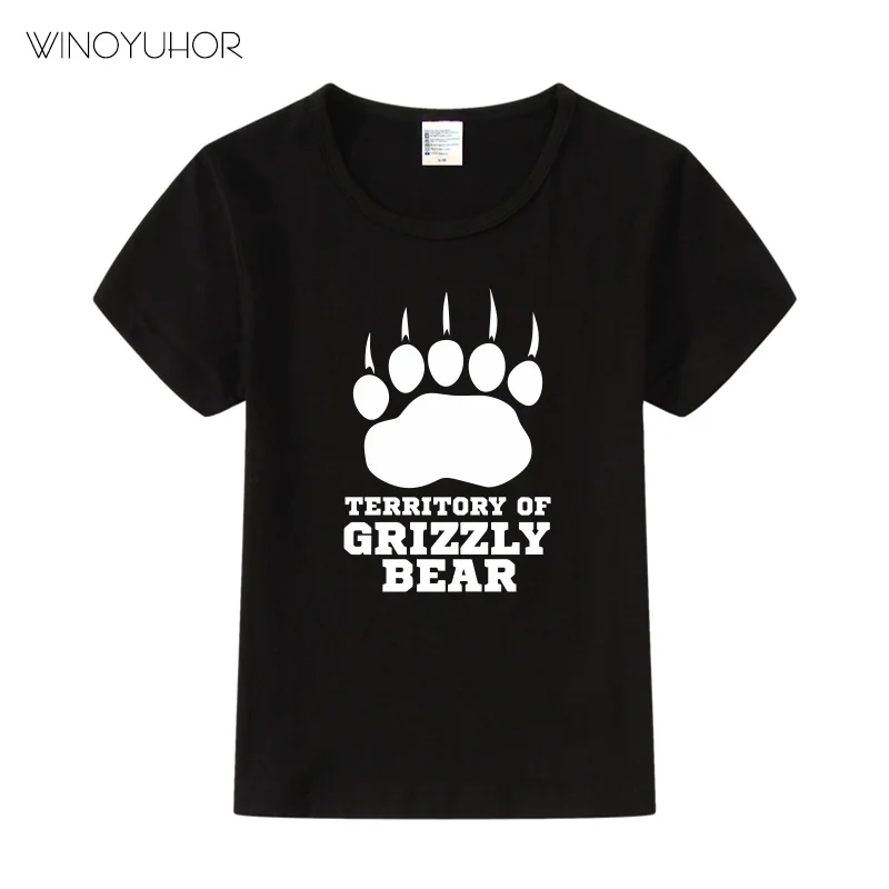 Russian Grizzly Bear T Shirt Kids Boys Summer Fashion Short Sleeve Cotton T-Shirt Girls Funny Footprint Print T Shirts Top
Russian Grizzly Bear T Shirt Kids Boys Summer Fashion Short Sleeve Cotton T-Shirt Girls Funny Footprint Print T Shirts Top